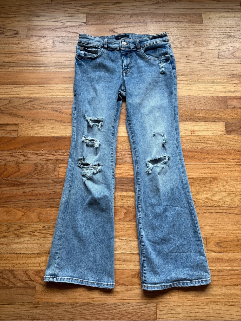 Aeropostale low rise flare jeans size 10